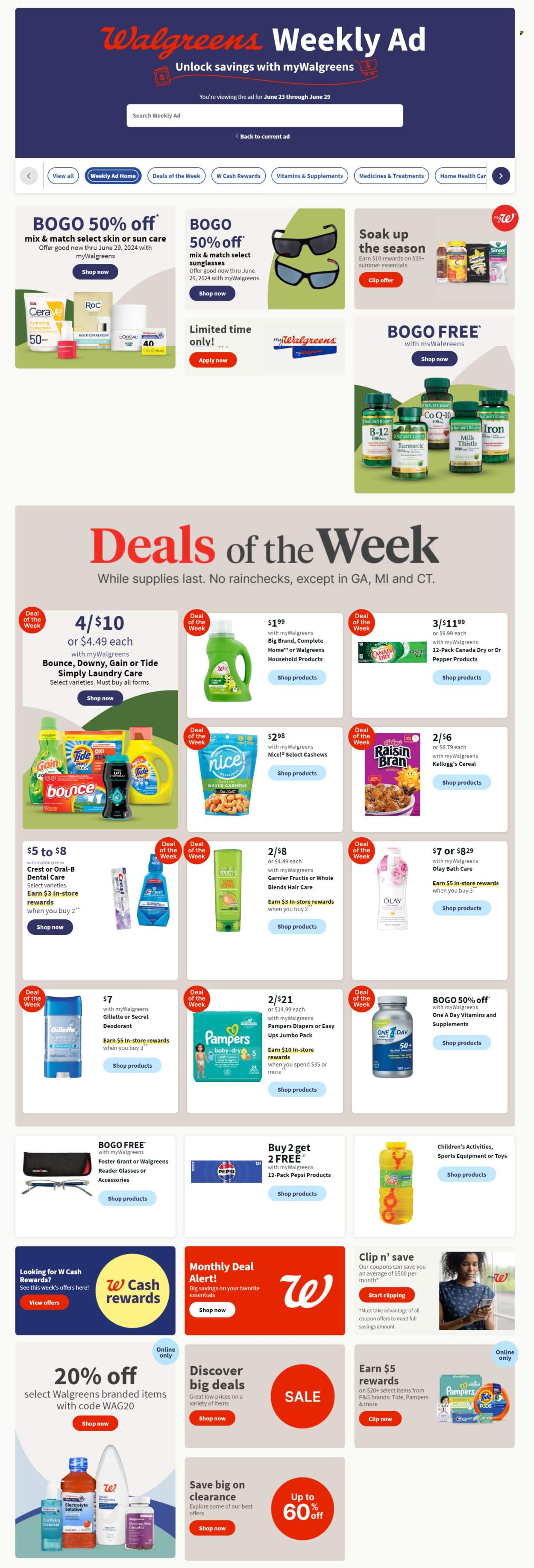 Walgreens ad - 06/23/2024 - 06/29/2024. Page 1