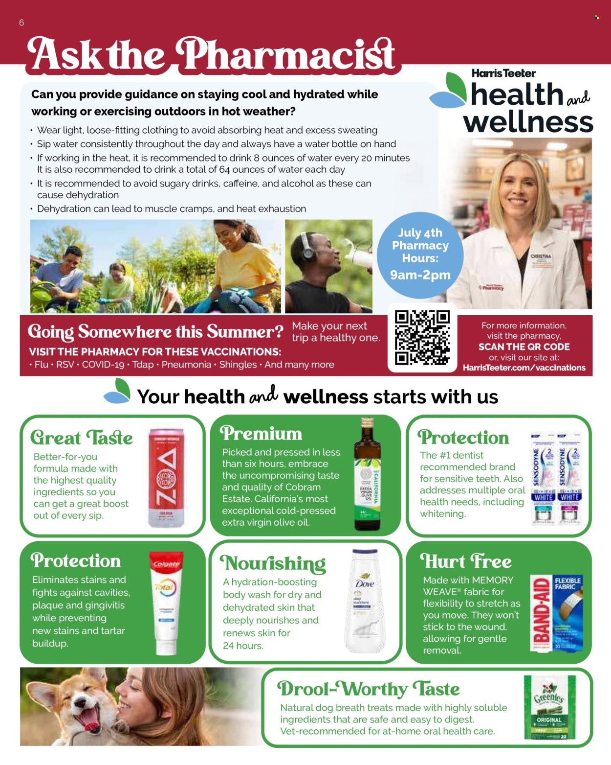 Harris Teeter ad - 06/19/2024 - 07/16/2024. Page 6