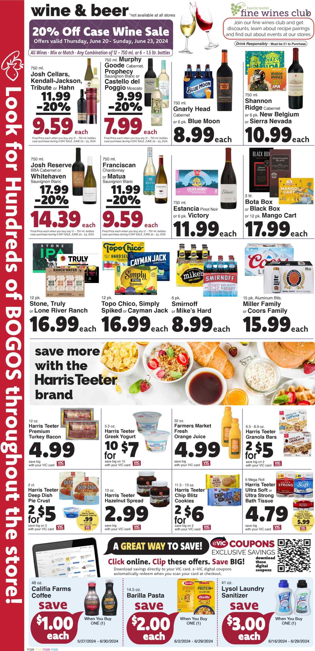 Harris Teeter ad - 06/19/2024 - 06/25/2024. Page 6
