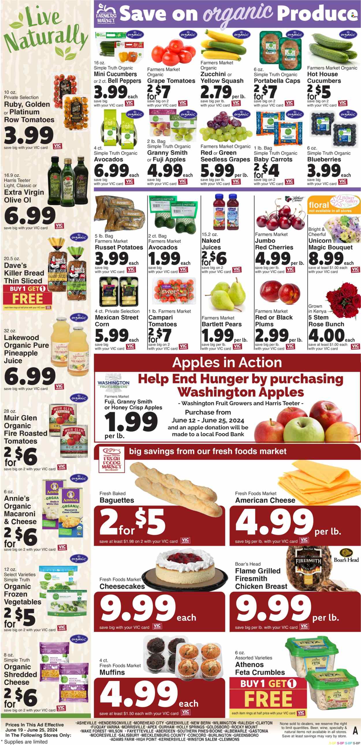 Harris Teeter ad - 06/19/2024 - 06/25/2024. Page 8