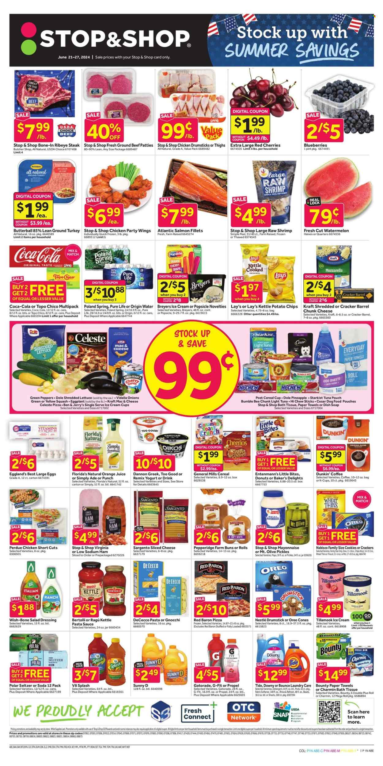 Stop & Shop ad - 06/21/2024 - 06/27/2024. Page 1