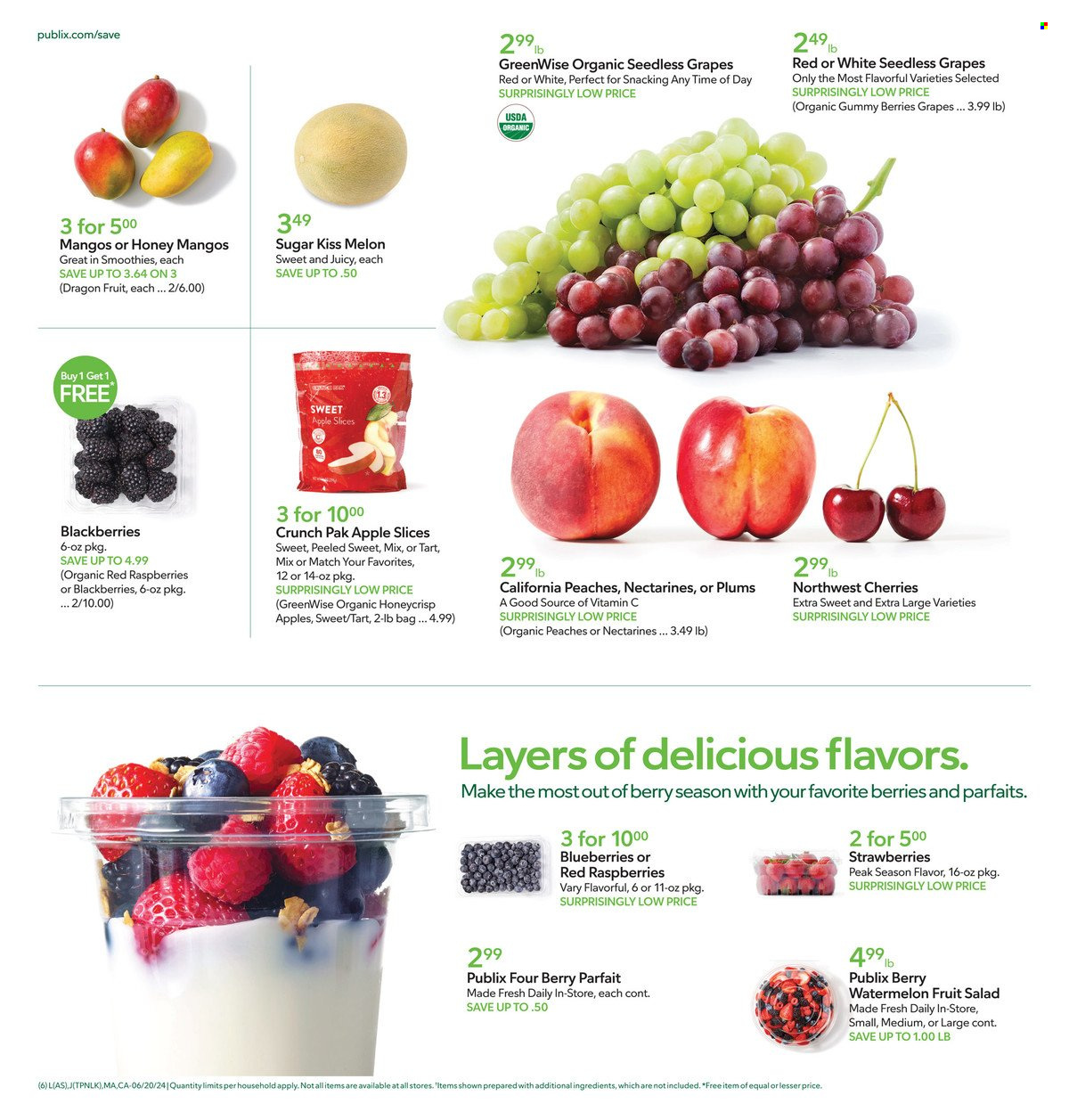 Publix ad - 06/20/2024 - 06/26/2024. Page 6