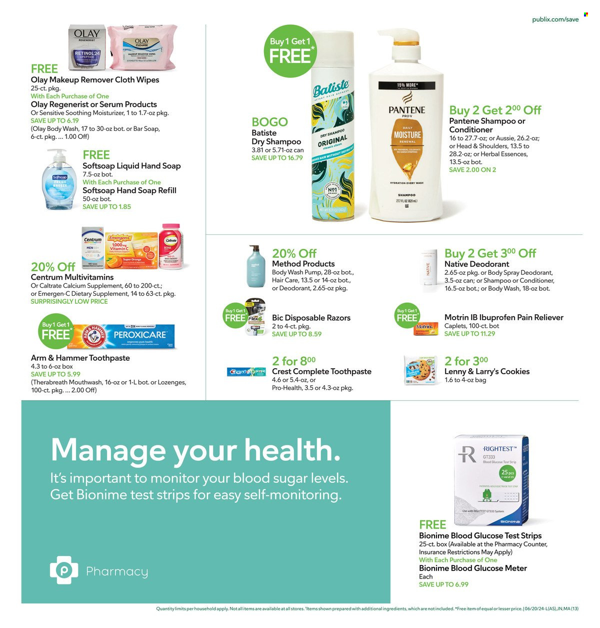 Publix ad - 06/20/2024 - 06/26/2024. Page 13