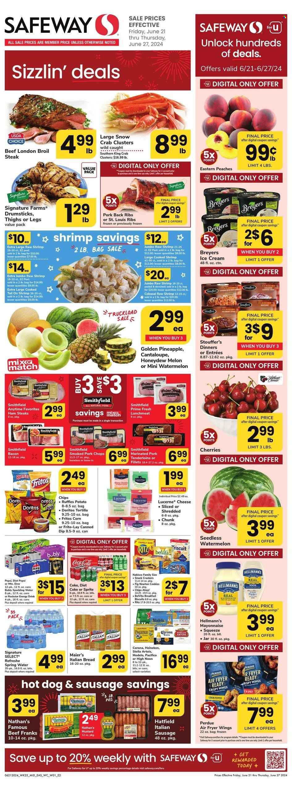 Safeway ad - 06/21/2024 - 06/27/2024. Page 1