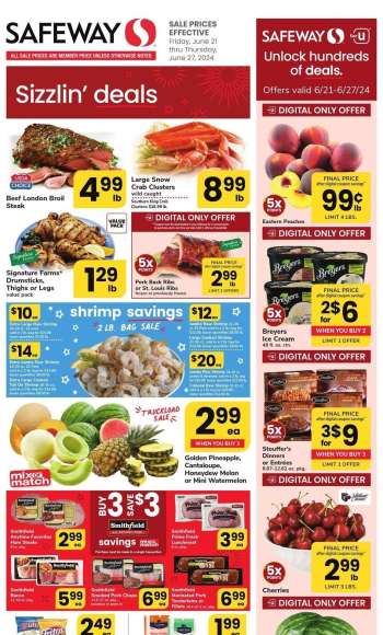 Safeway Flyer - 06/21/2024 - 06/27/2024.