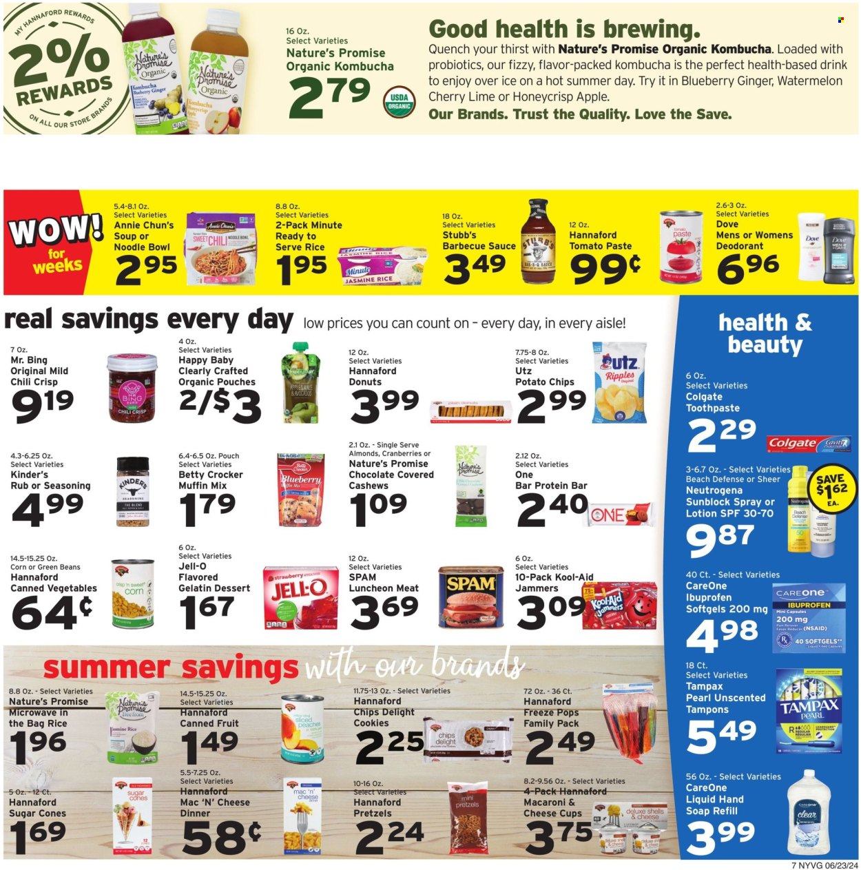 Hannaford ad - 06/23/2024 - 06/29/2024. Page 7