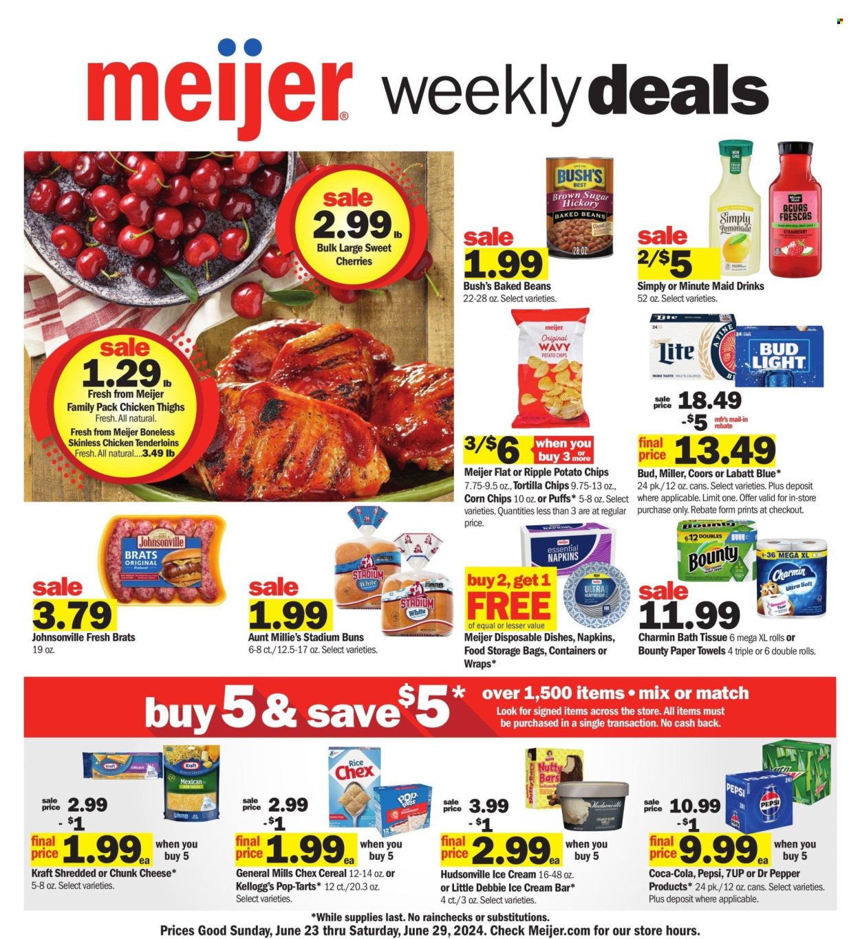 Meijer ad - 06/23/2024 - 06/29/2024. Page 1