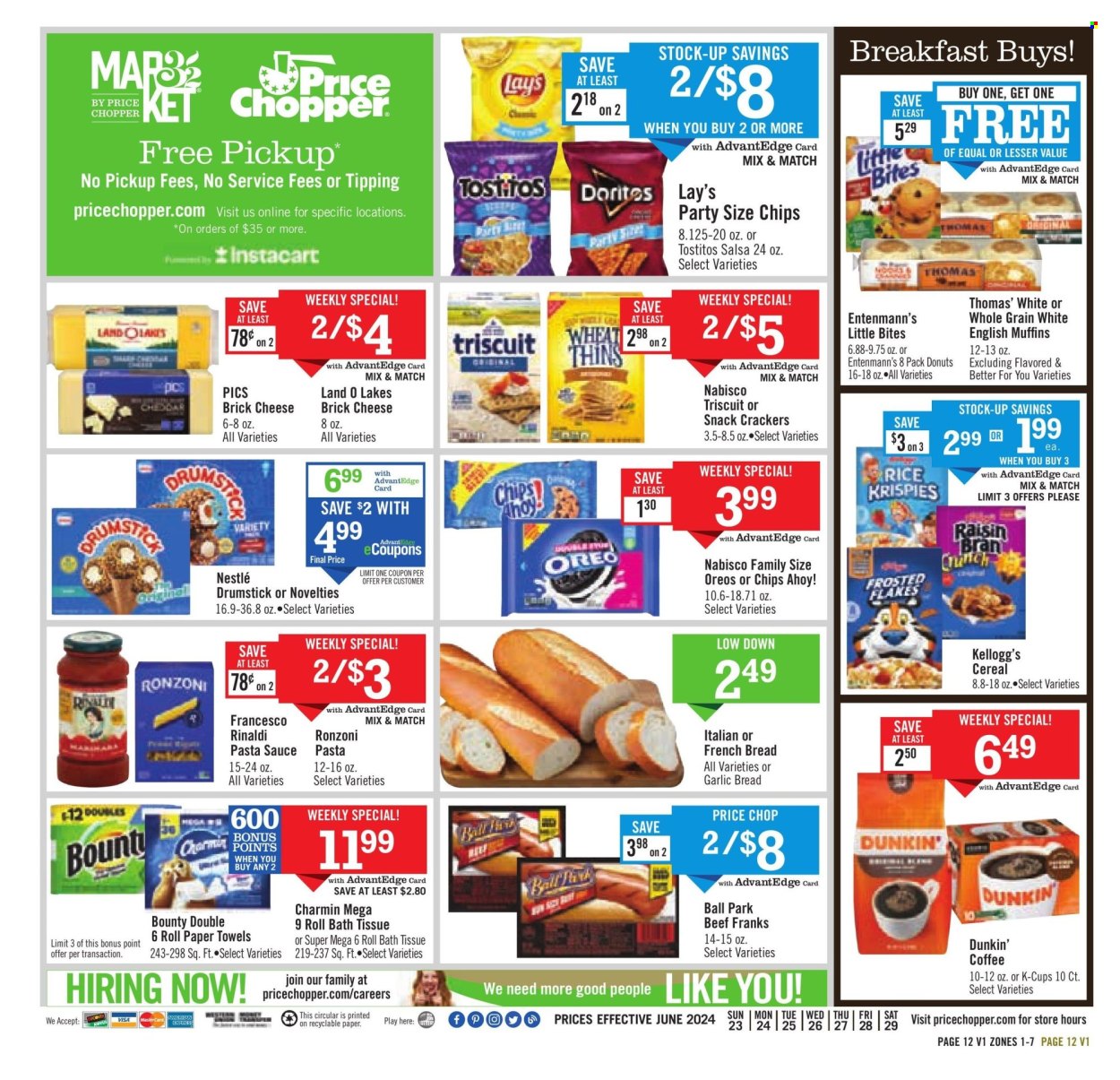 Price Chopper ad - 06/23/2024 - 06/29/2024. Page 12