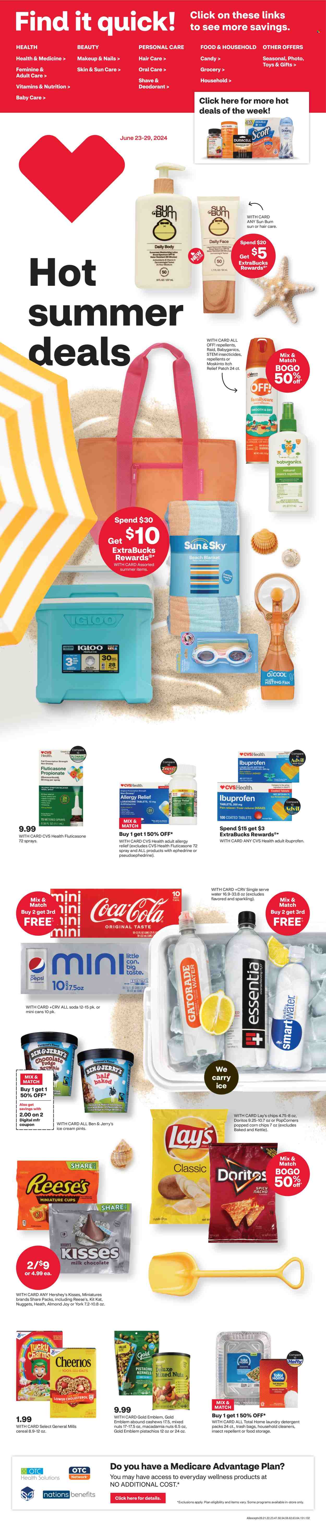 CVS Pharmacy ad - 06/23/2024 - 06/29/2024. Page 1
