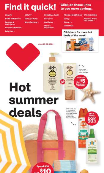 CVS Pharmacy Flyer - 06/23/2024 - 06/29/2024.