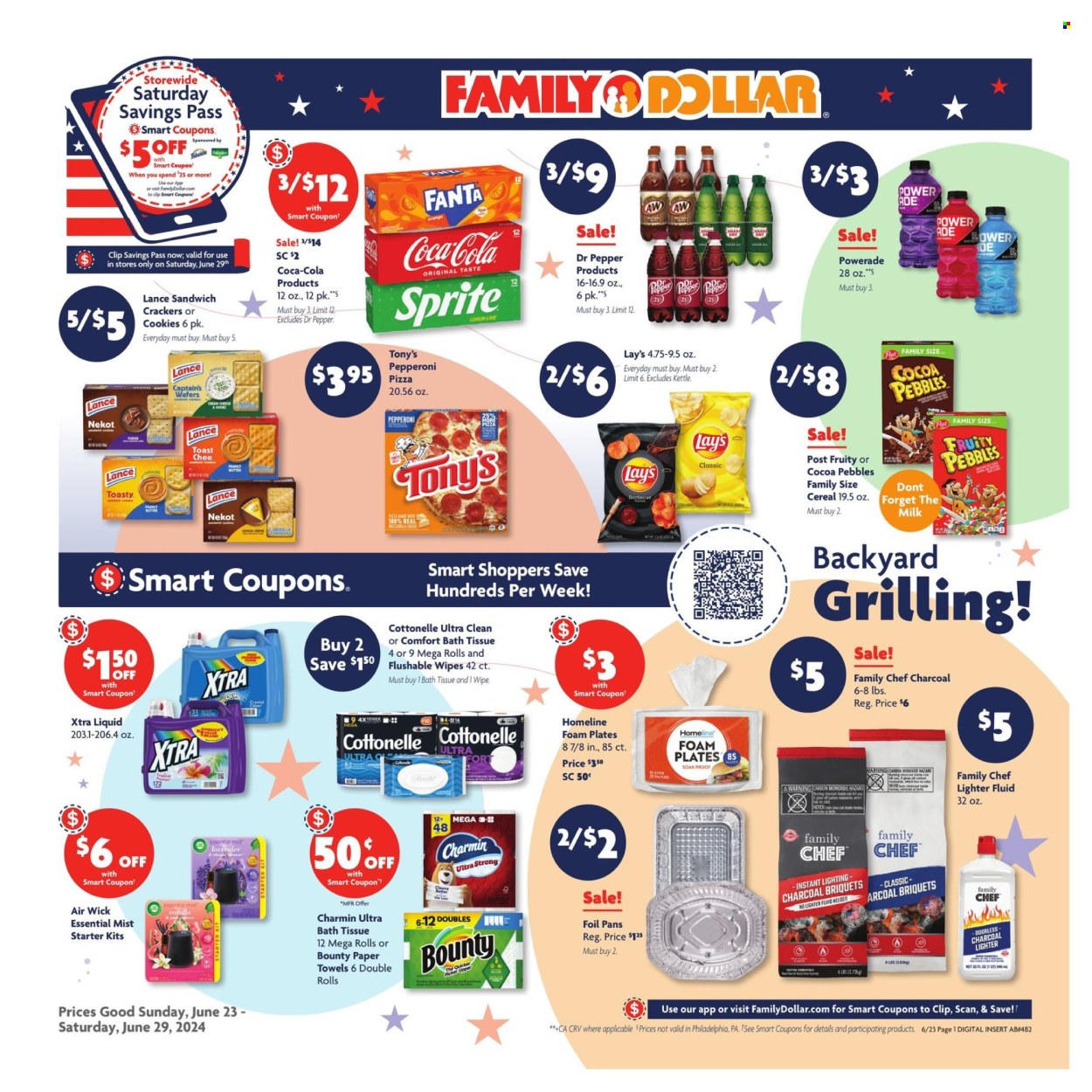 Family Dollar ad - 06/23/2024 - 06/29/2024. Page 1