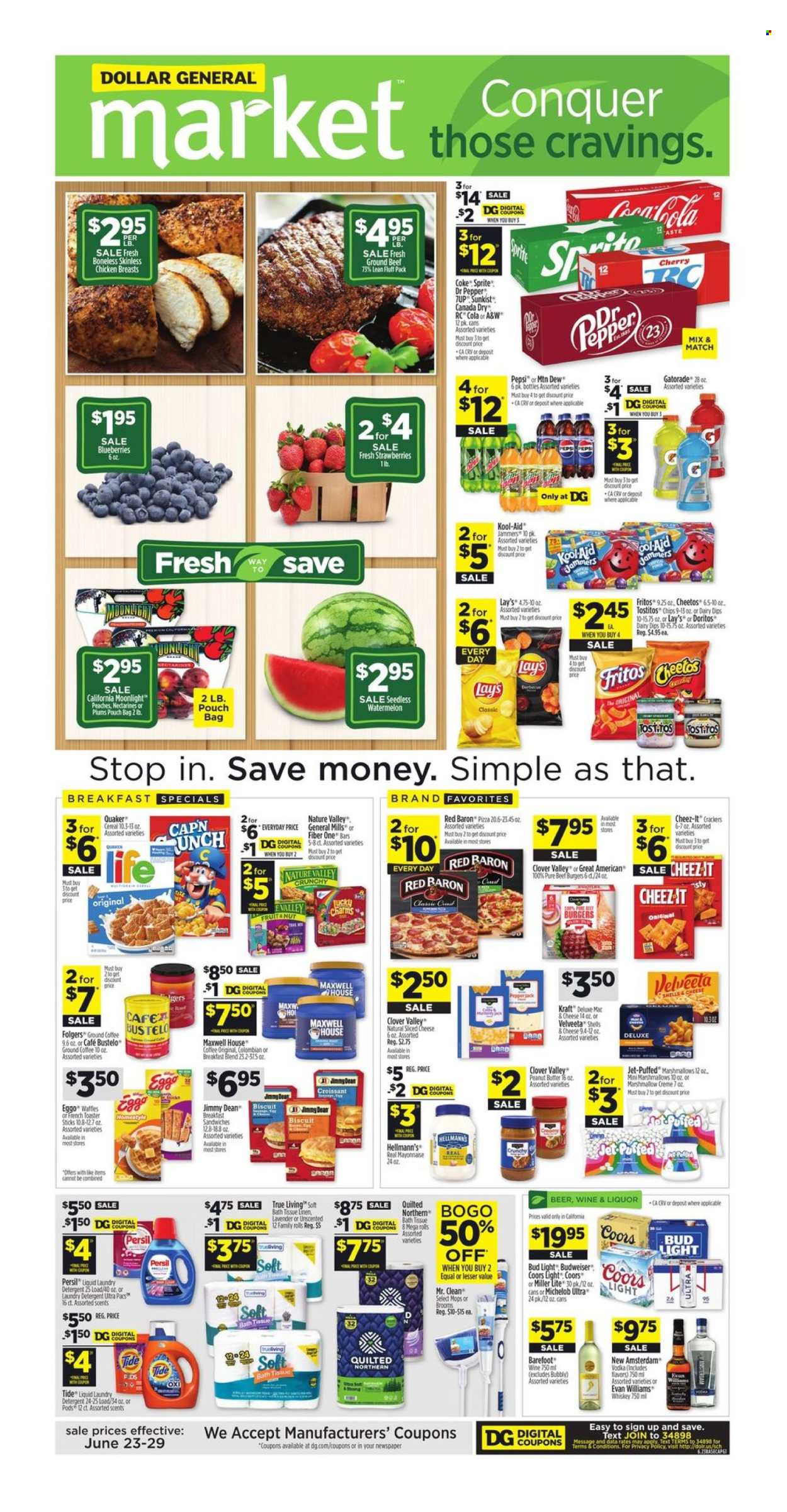 Dollar General ad - 06/23/2024 - 06/29/2024. Page 1