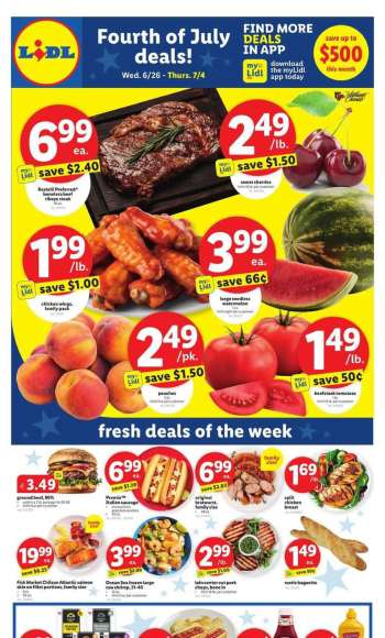 Lidl Flyer - 06/26/2024 - 07/04/2024.