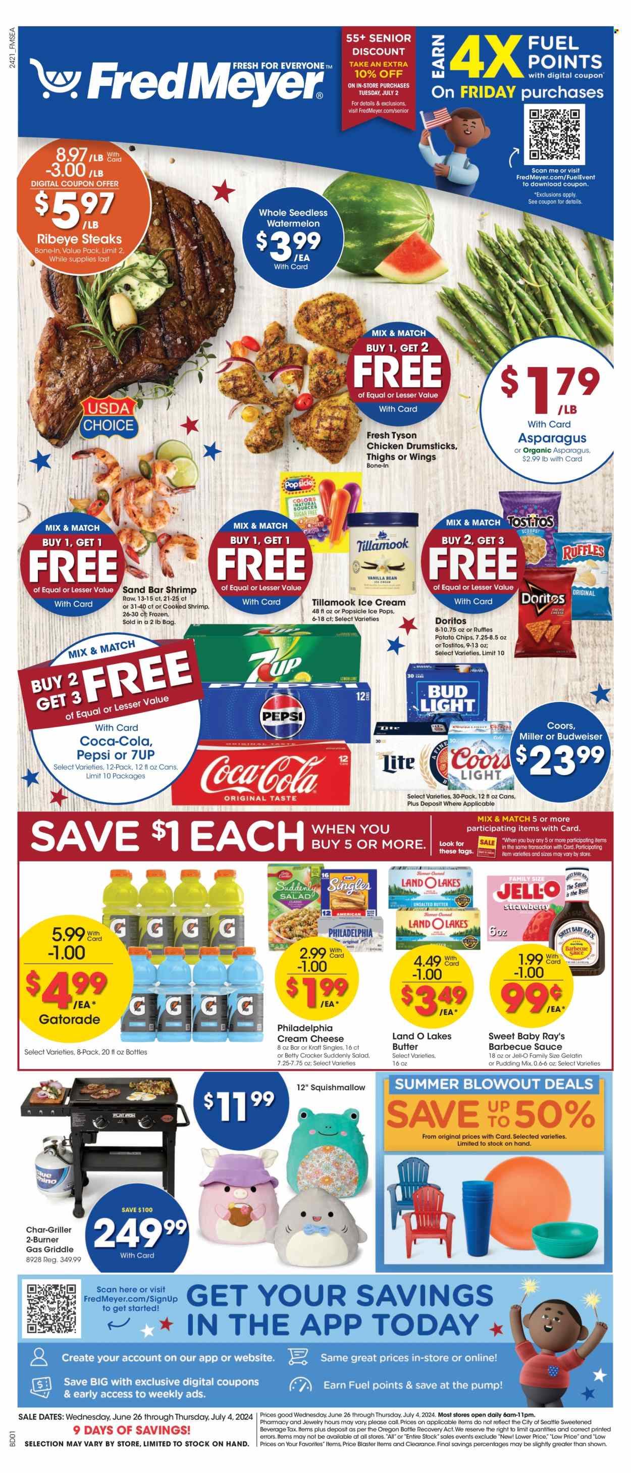 Fred Meyer ad - 06/26/2024 - 07/04/2024. Page 1