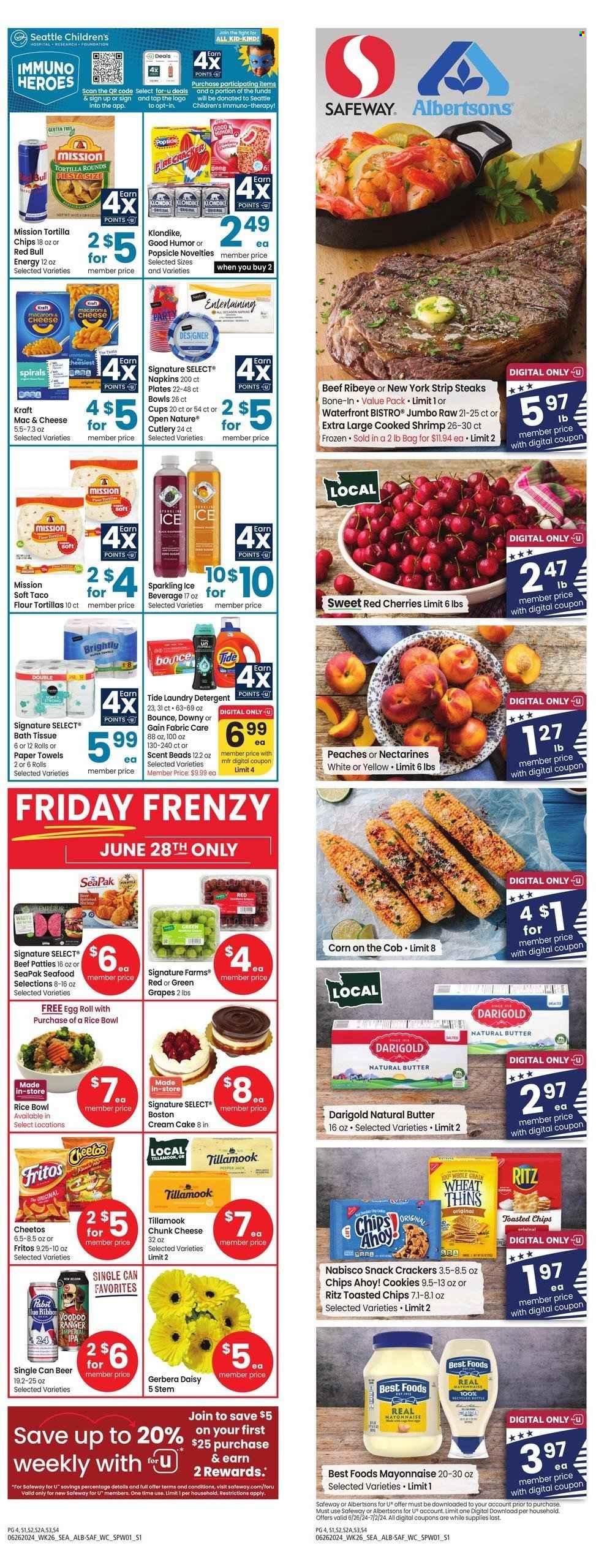 Safeway ad - 06/26/2024 - 07/02/2024. Page 1