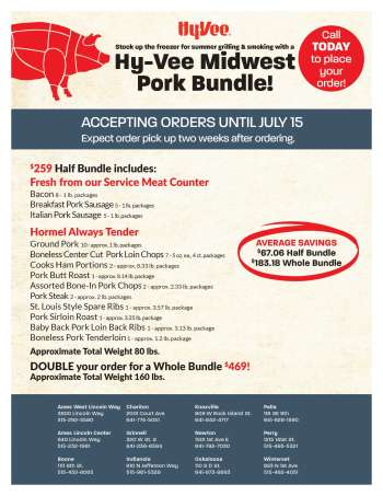 Hy-Vee Flyer - 06/24/2024 - 07/14/2024.