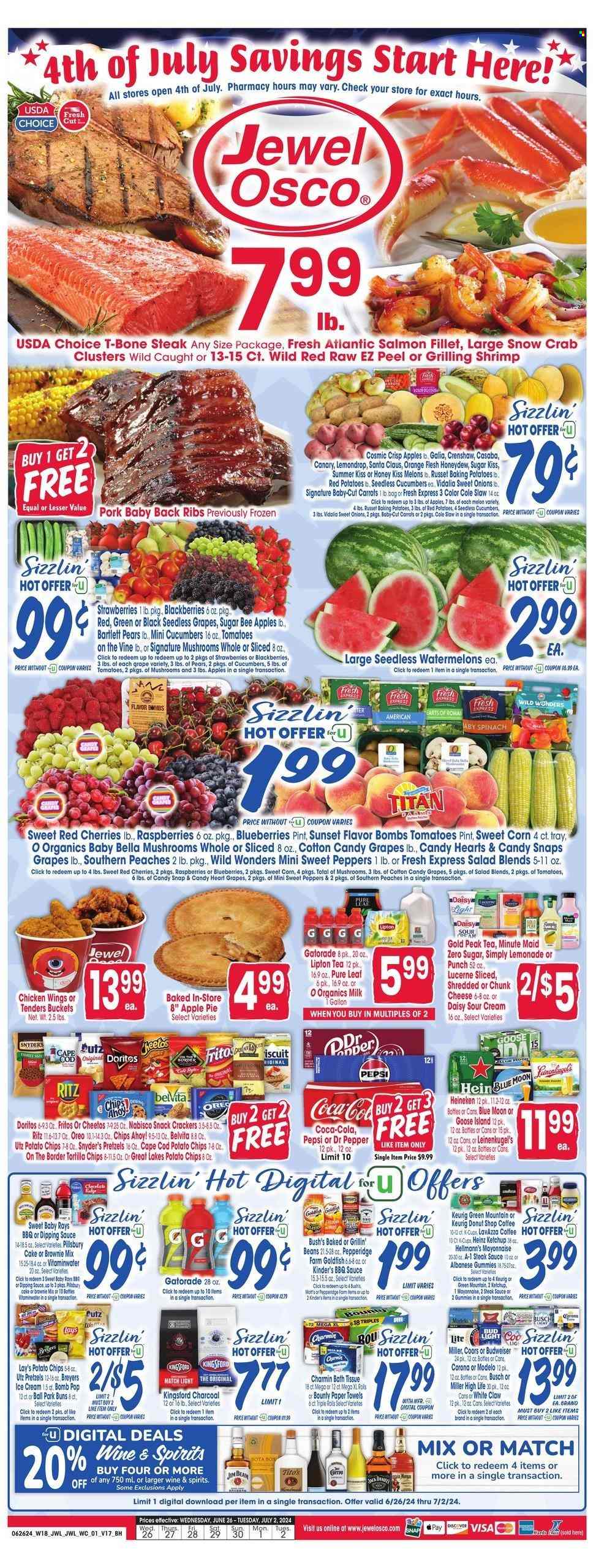 Jewel Osco ad - 06/26/2024 - 07/02/2024. Page 1