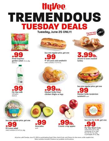 Hy-Vee Flyer - 06/25/2024 - 06/25/2024.