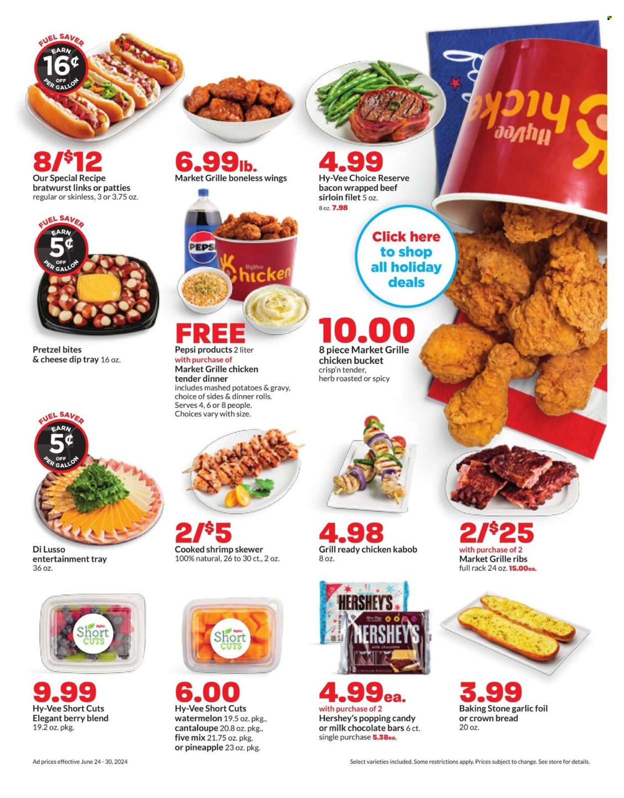 Hy-Vee ad - 06/24/2024 - 06/30/2024. Page 3