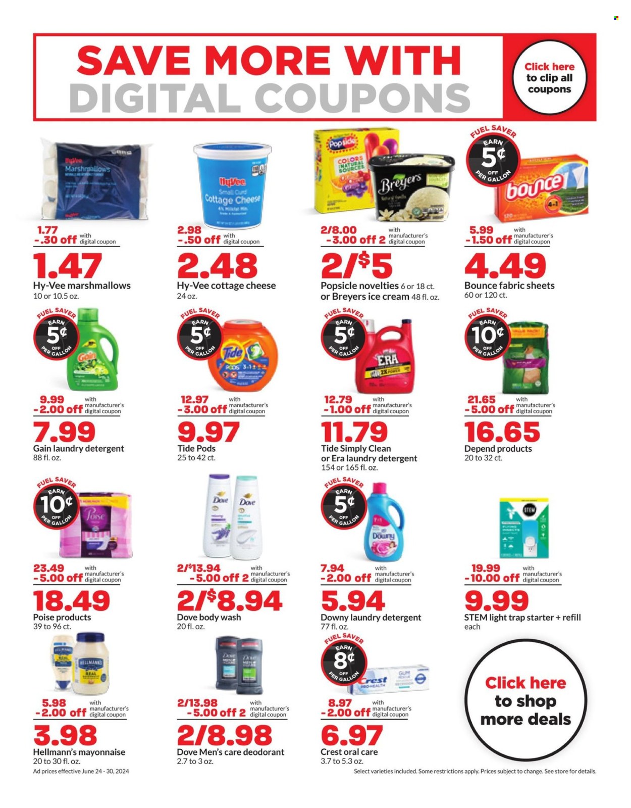 Hy-Vee ad - 06/24/2024 - 06/30/2024. Page 6