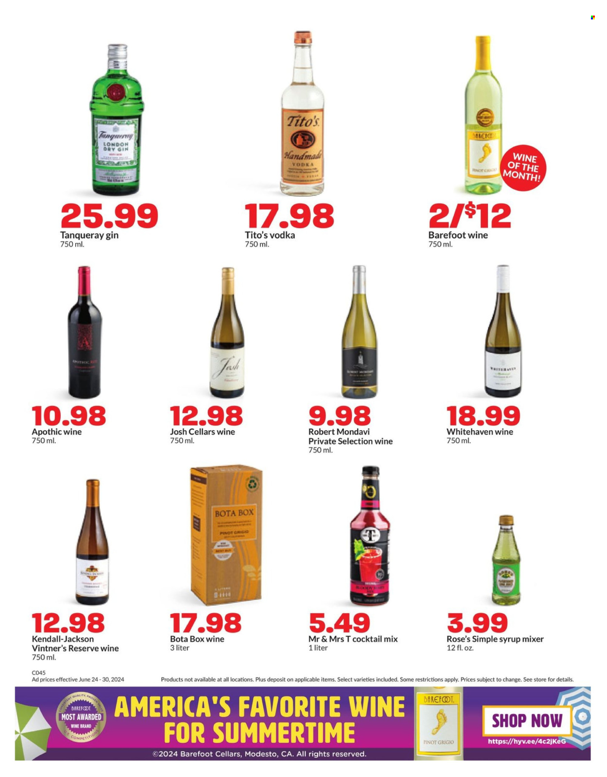 Hy-Vee ad - 06/24/2024 - 06/30/2024. Page 33