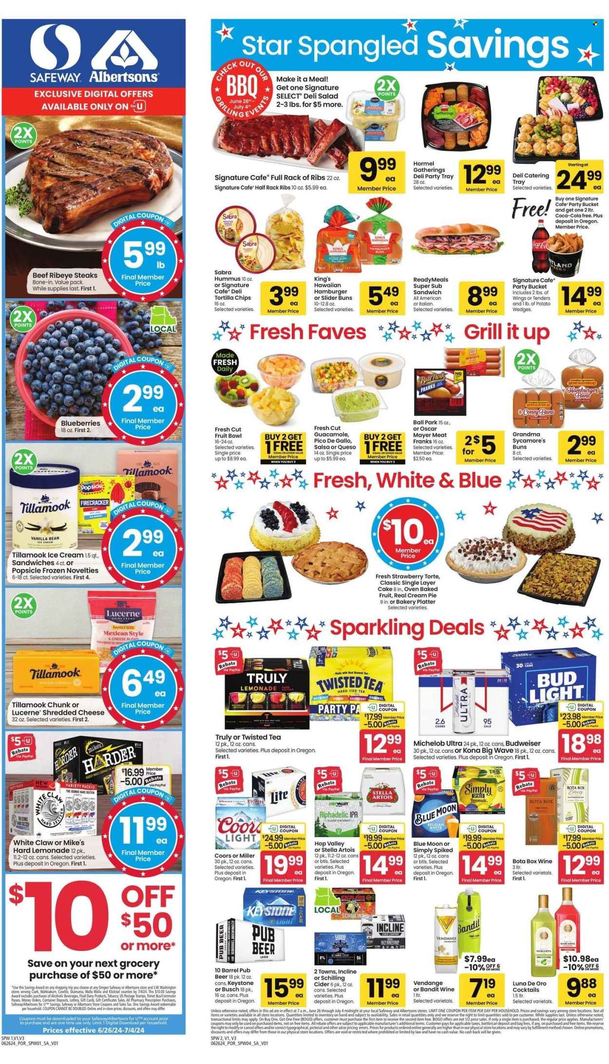 Safeway ad - 06/26/2024 - 07/04/2024. Page 1