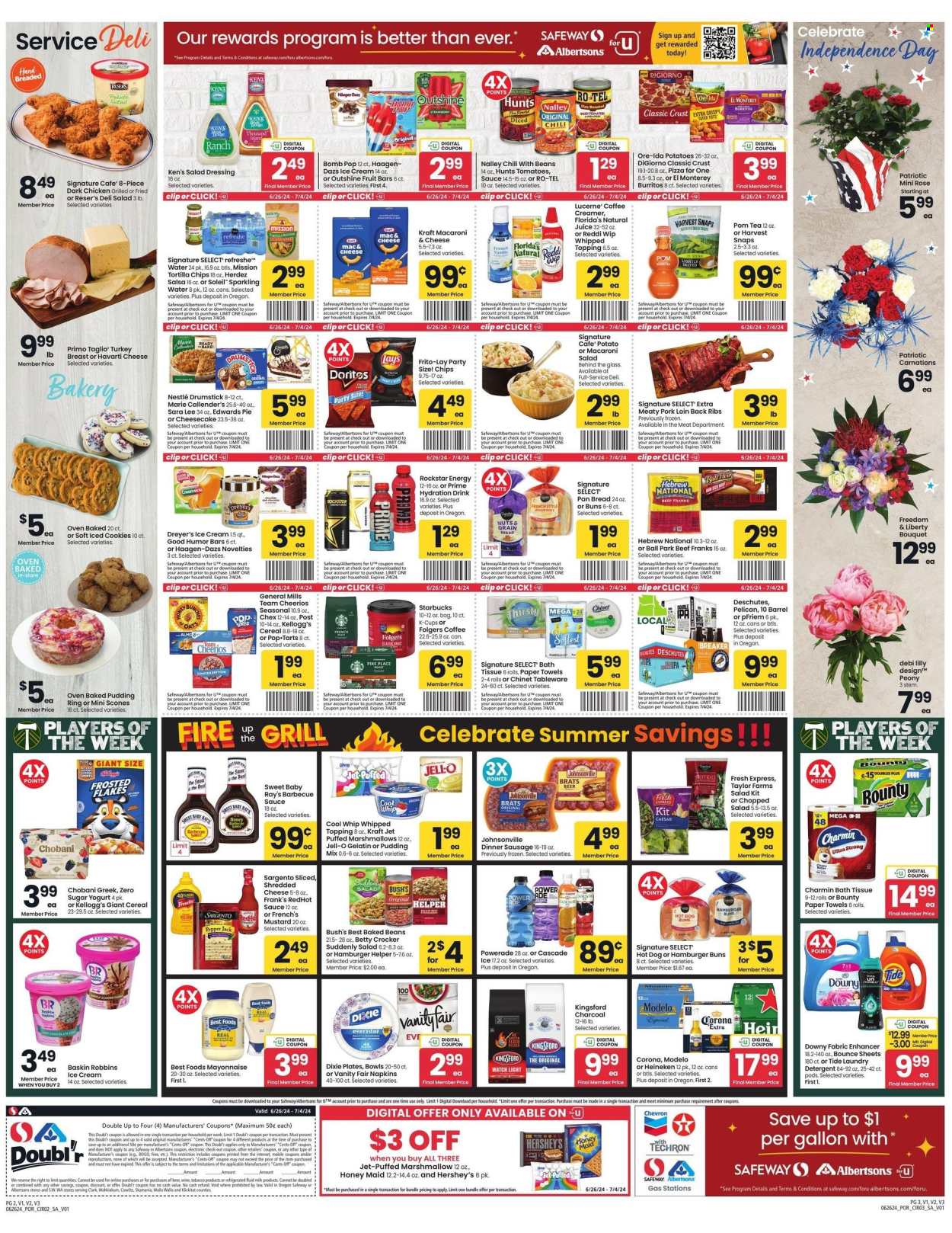 Safeway ad - 06/26/2024 - 07/04/2024. Page 3