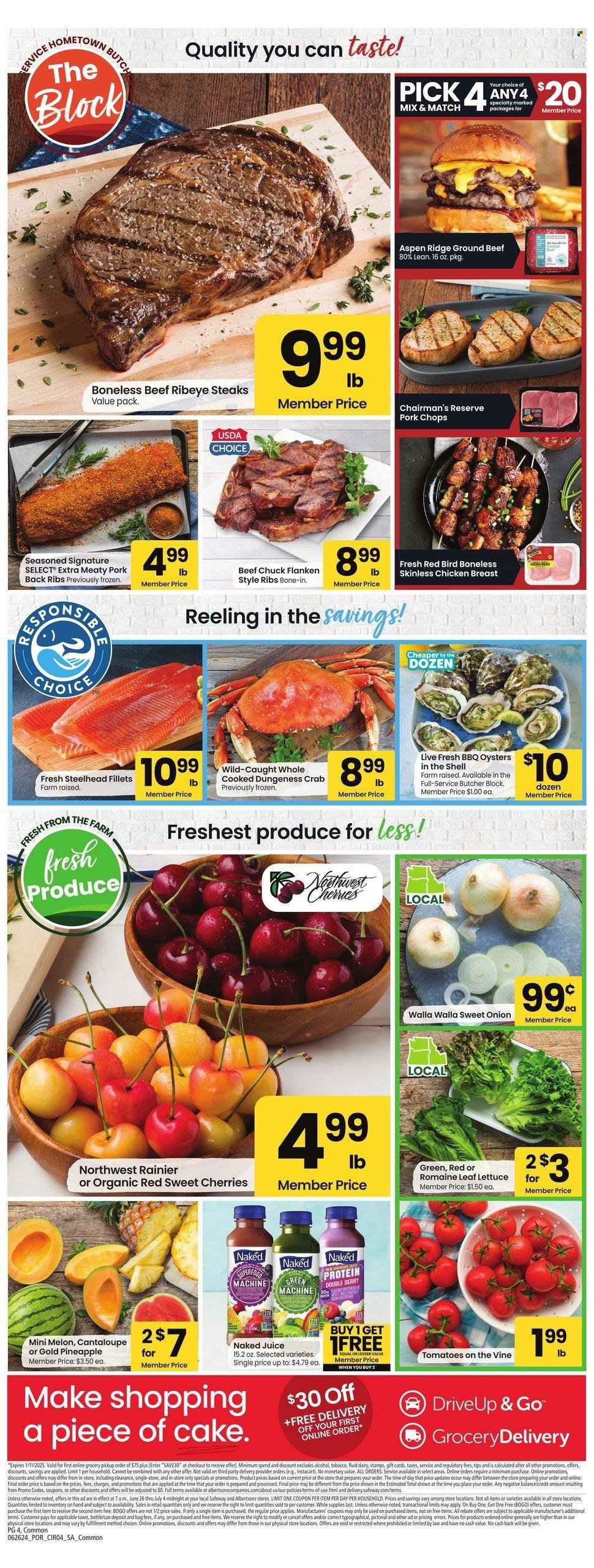 Safeway ad - 06/26/2024 - 07/04/2024. Page 4