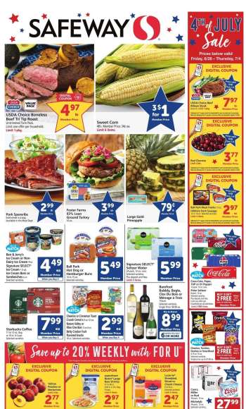 Safeway Flyer - 06/26/2024 - 07/02/2024.