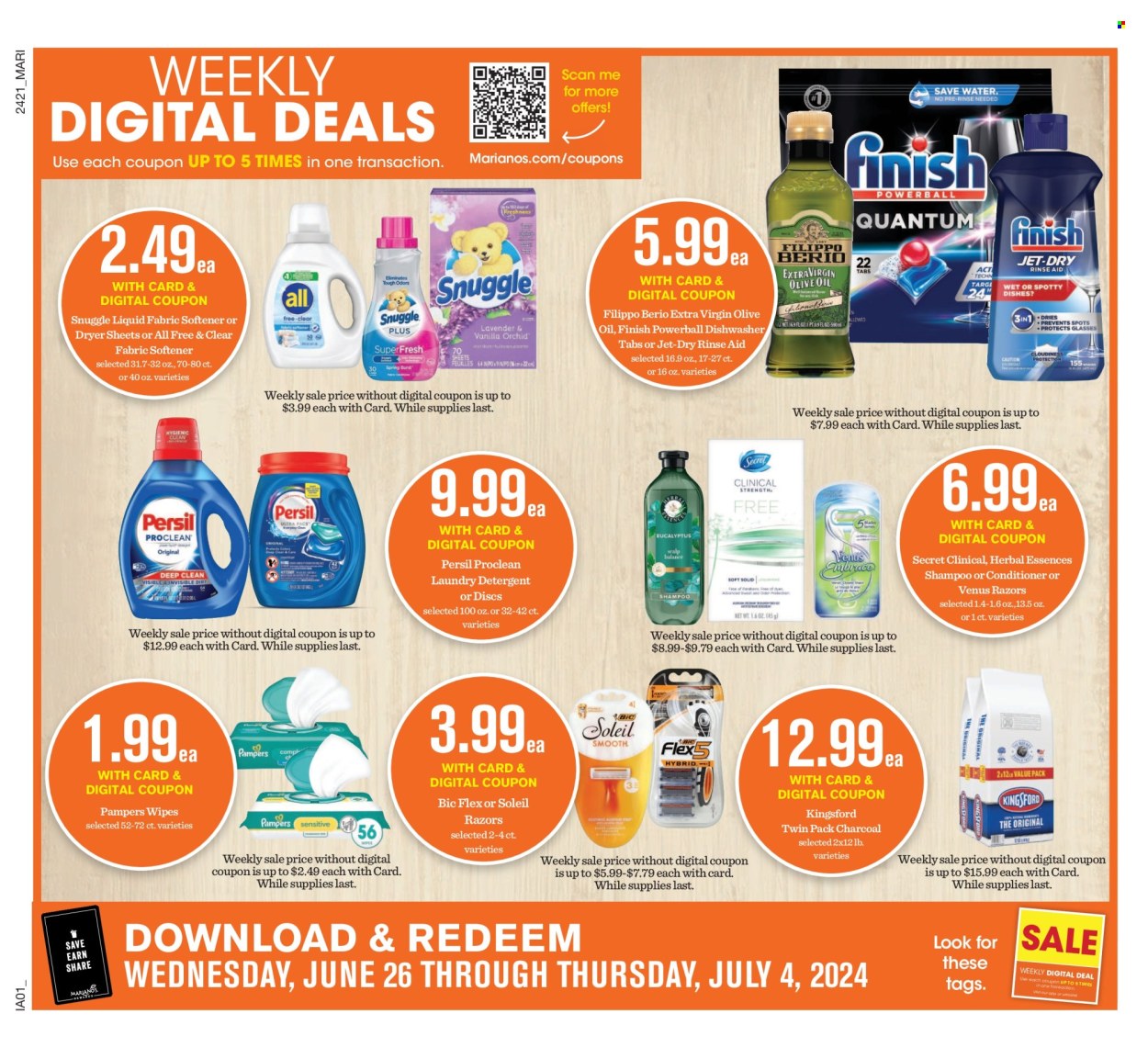 Mariano’s ad - 06/26/2024 - 07/04/2024. Page 7