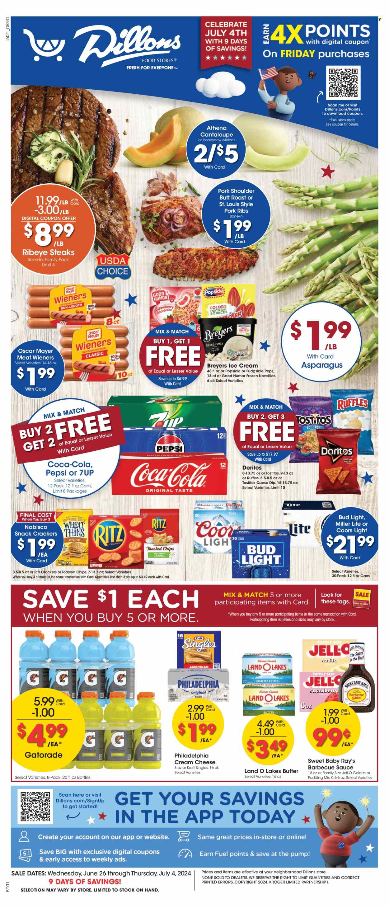 Dillons ad - 06/26/2024 - 07/04/2024. Page 1