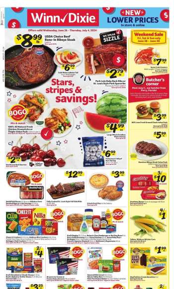 Winn Dixie Flyer - 06/26/2024 - 07/02/2024.