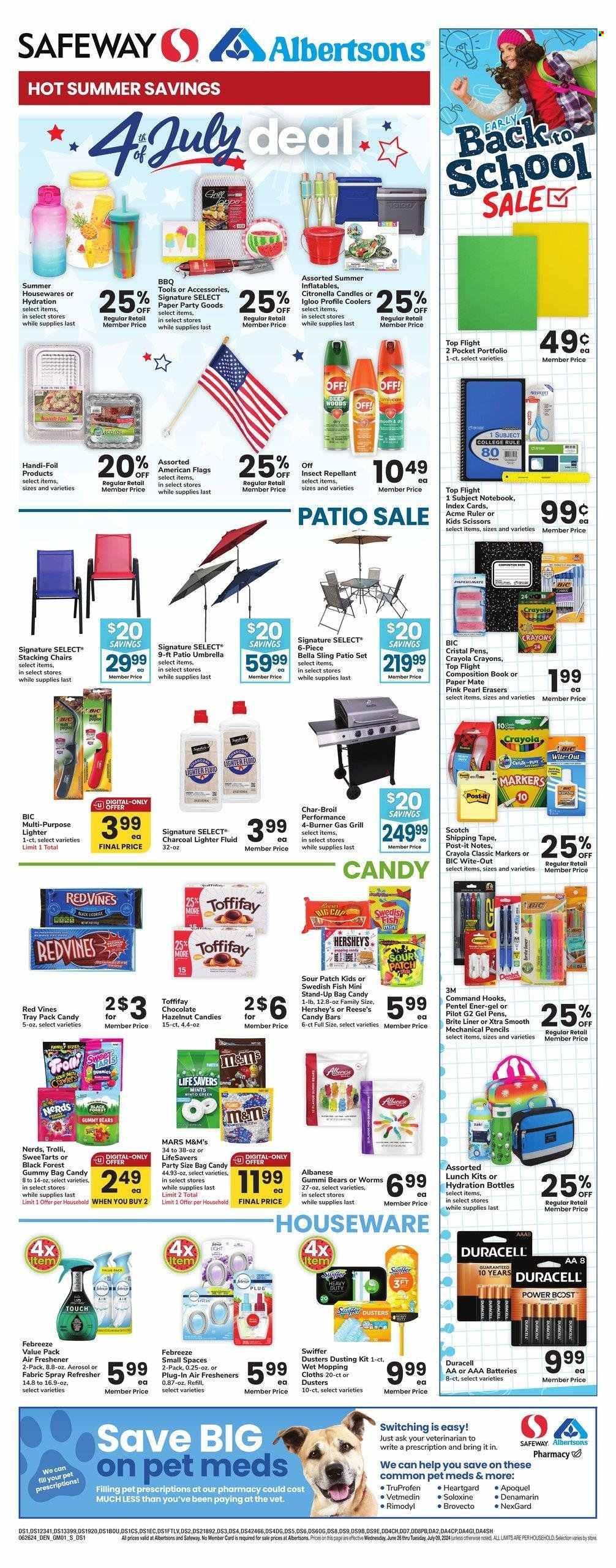 Albertsons ad - 06/26/2024 - 07/09/2024. Page 1