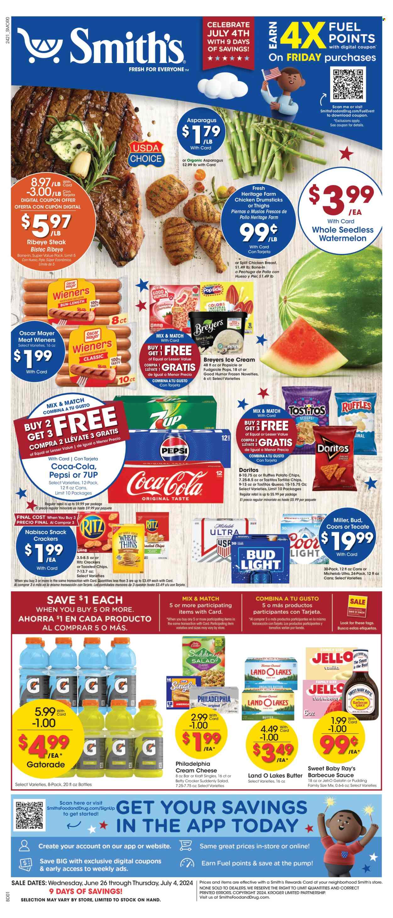 Smith's ad - 06/26/2024 - 07/04/2024. Page 1