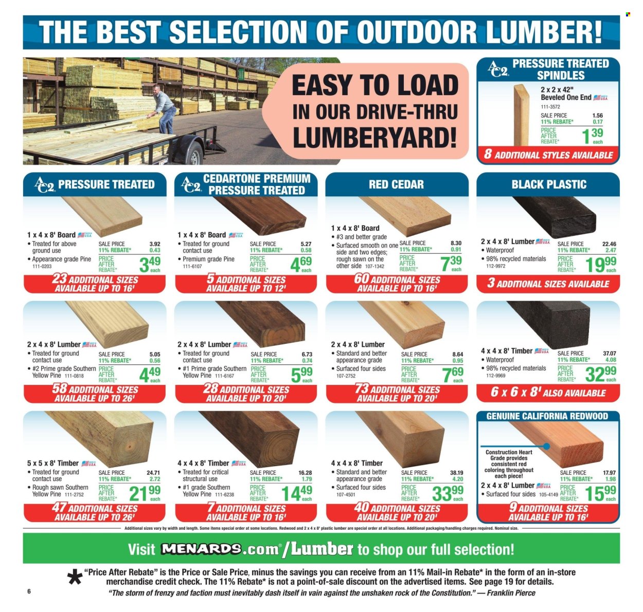 Menards ad - 06/27/2024 - 07/07/2024. Page 9