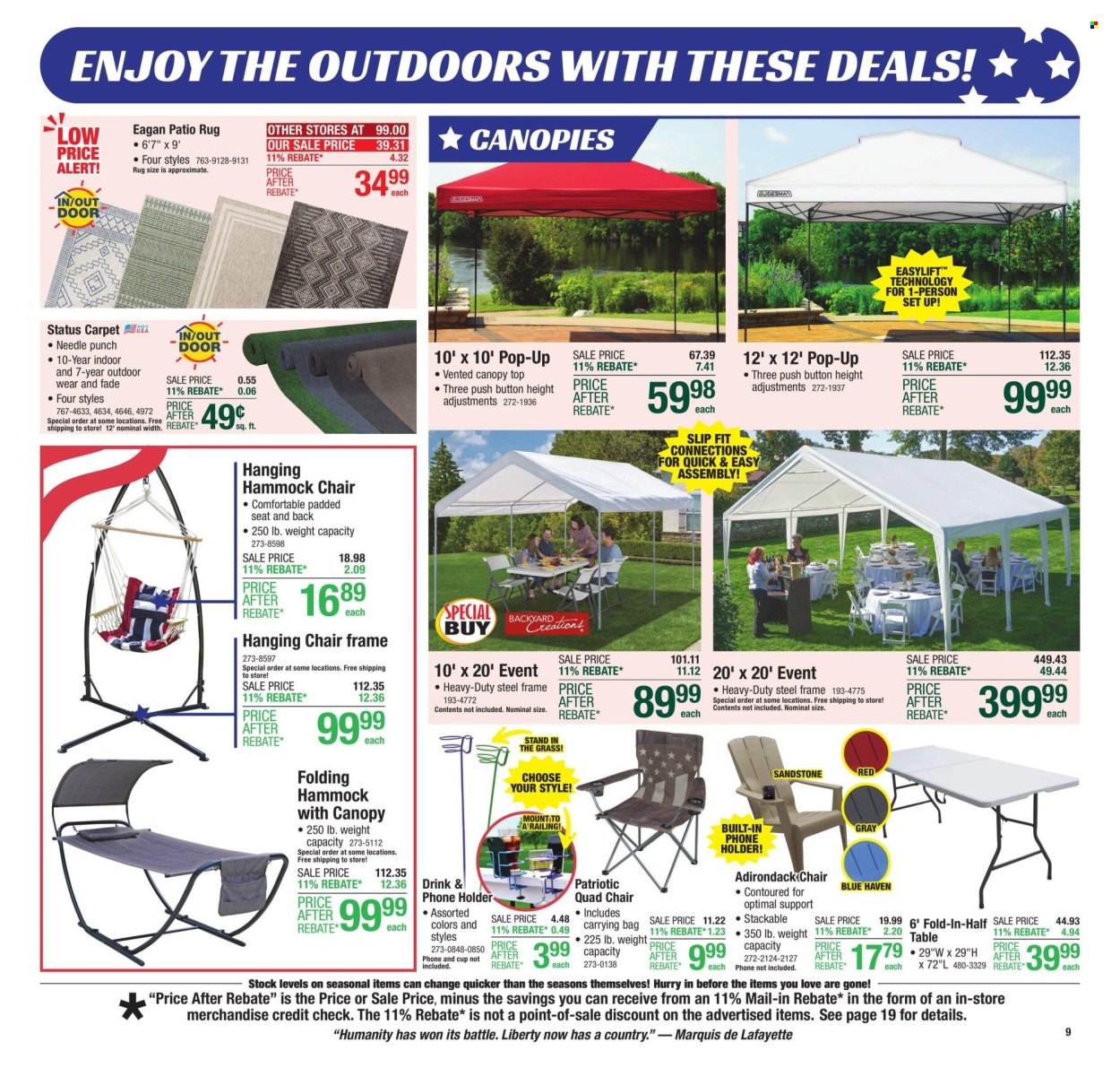 Menards ad - 06/27/2024 - 07/07/2024. Page 13