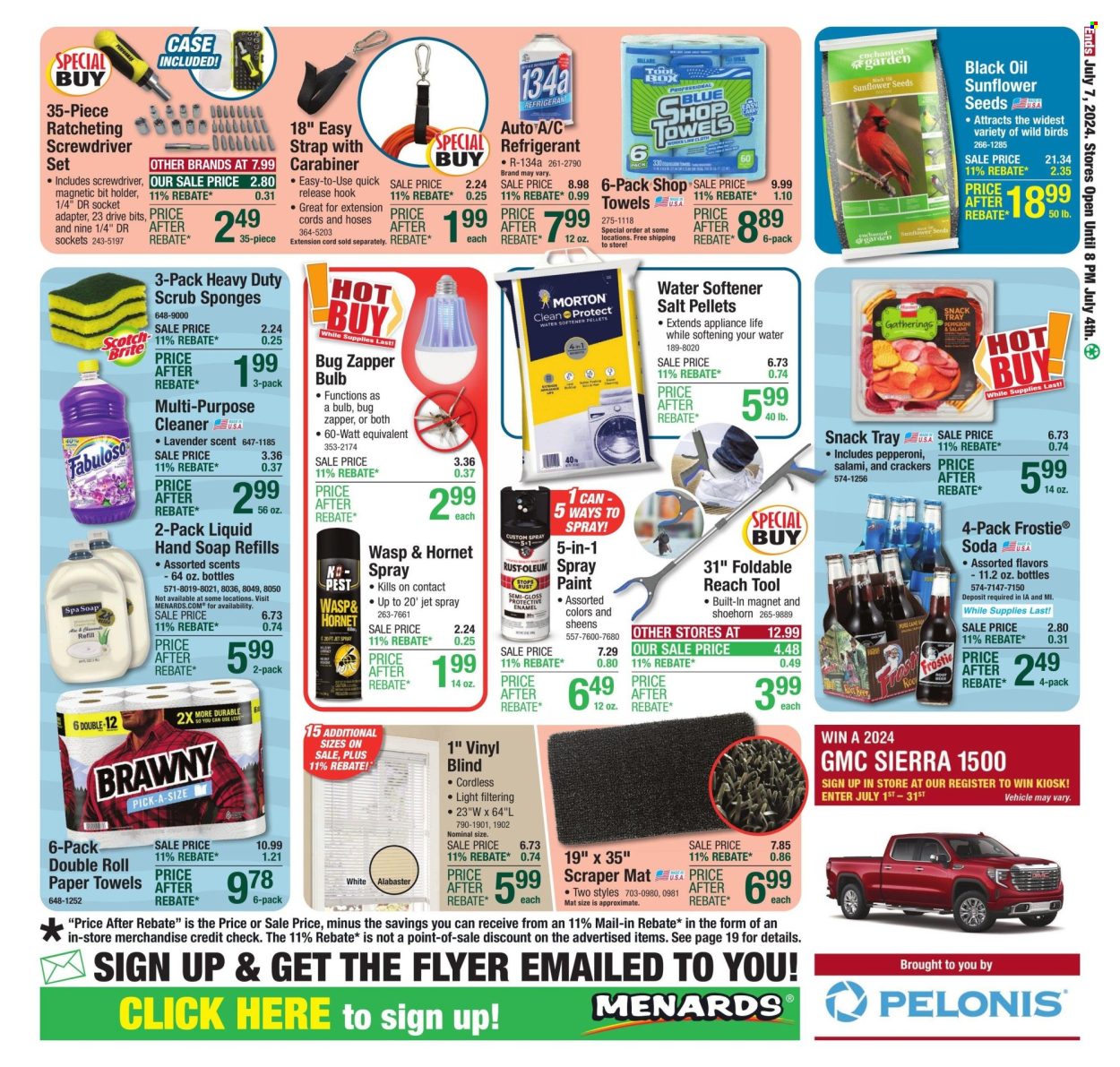 Menards ad - 06/27/2024 - 07/07/2024. Page 28