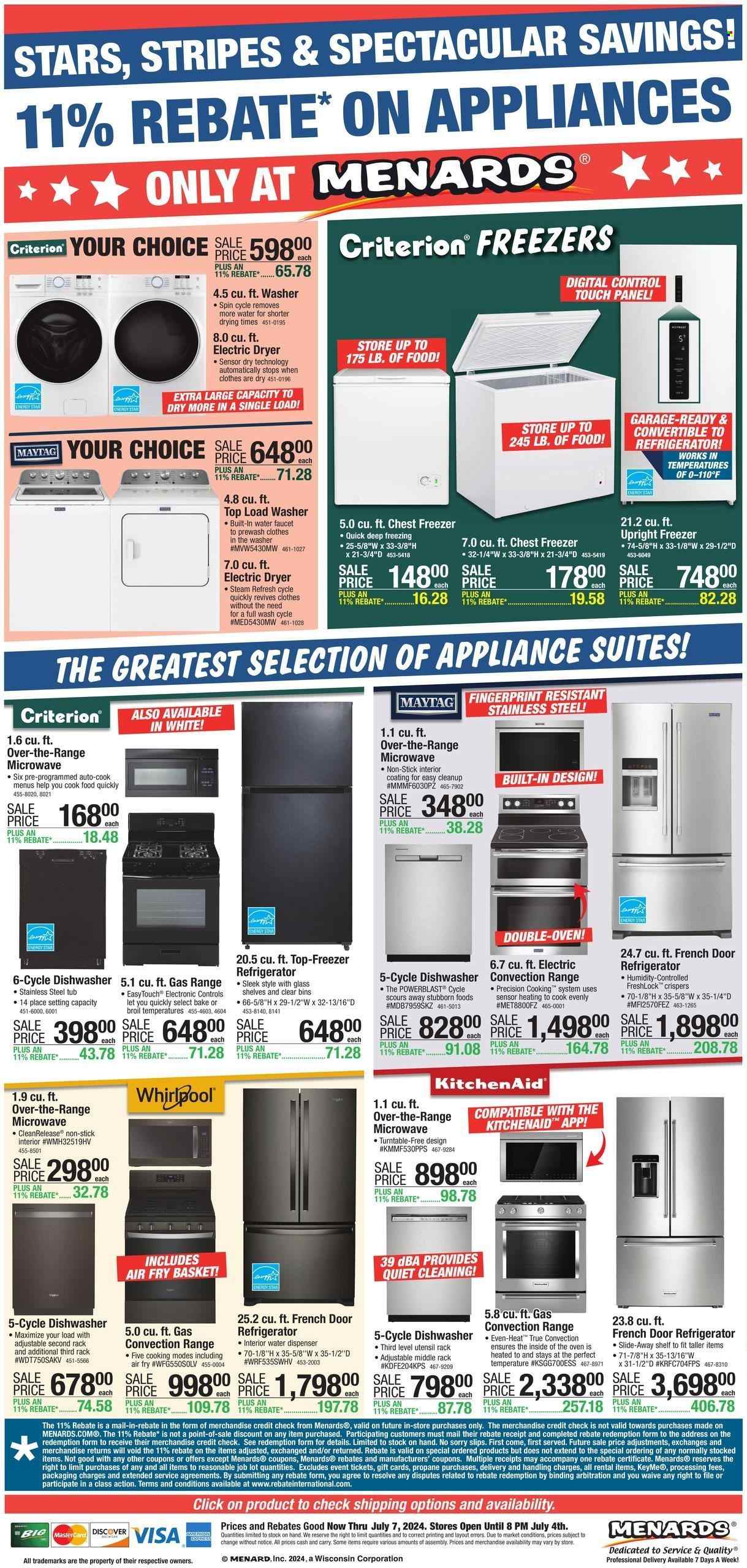 Menards ad - 06/27/2024 - 07/07/2024. Page 32