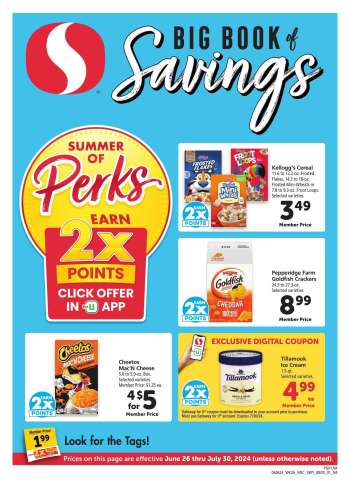 Safeway Flyer - 06/26/2024 - 07/30/2024.