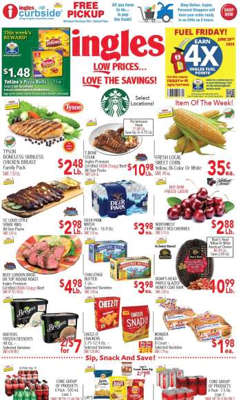 Ingles Flyer - 06/26/2024 - 07/02/2024.