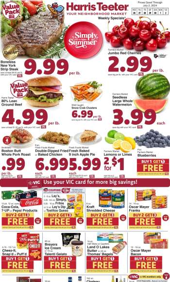 Harris Teeter Flyer - 06/26/2024 - 07/02/2024.