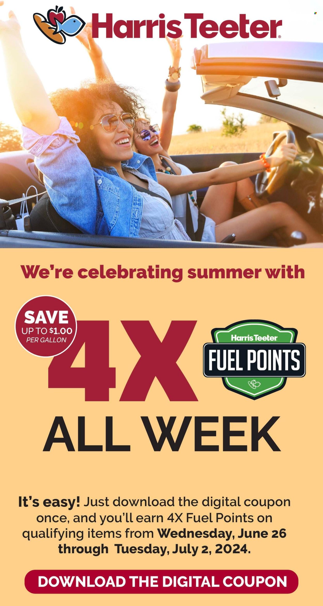 Harris Teeter ad - 06/26/2024 - 07/02/2024. Page 17
