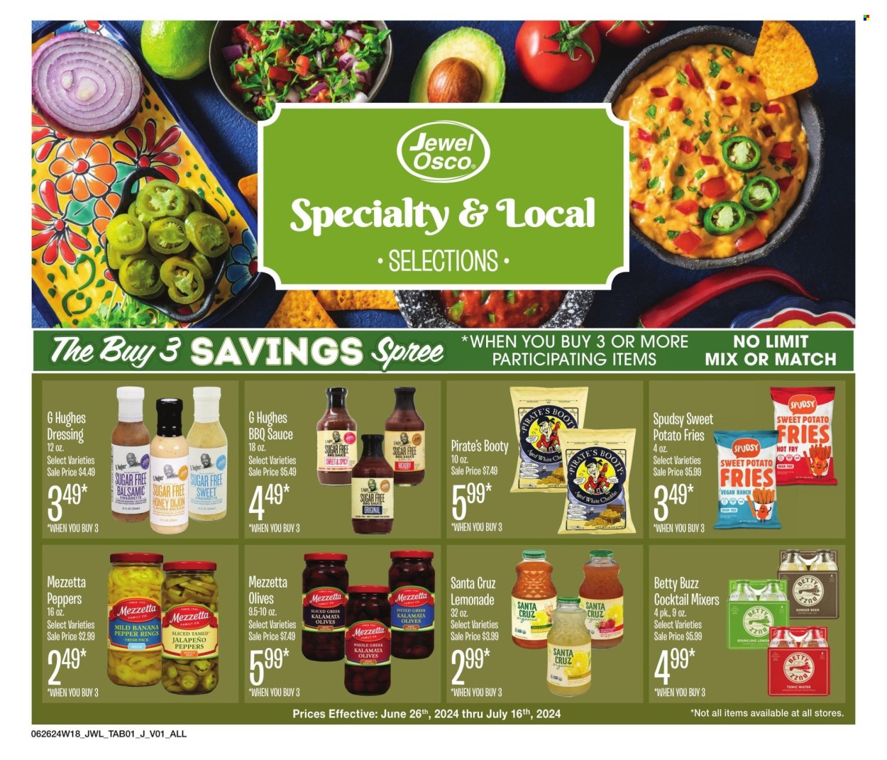 Jewel Osco ad - 06/26/2024 - 07/16/2024. Page 1