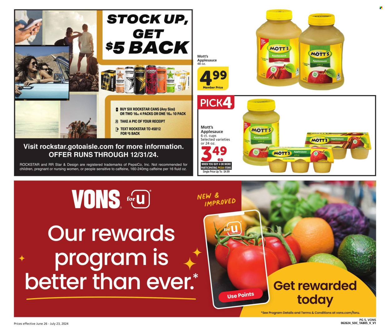 Vons ad - 06/26/2024 - 07/23/2024. Page 5