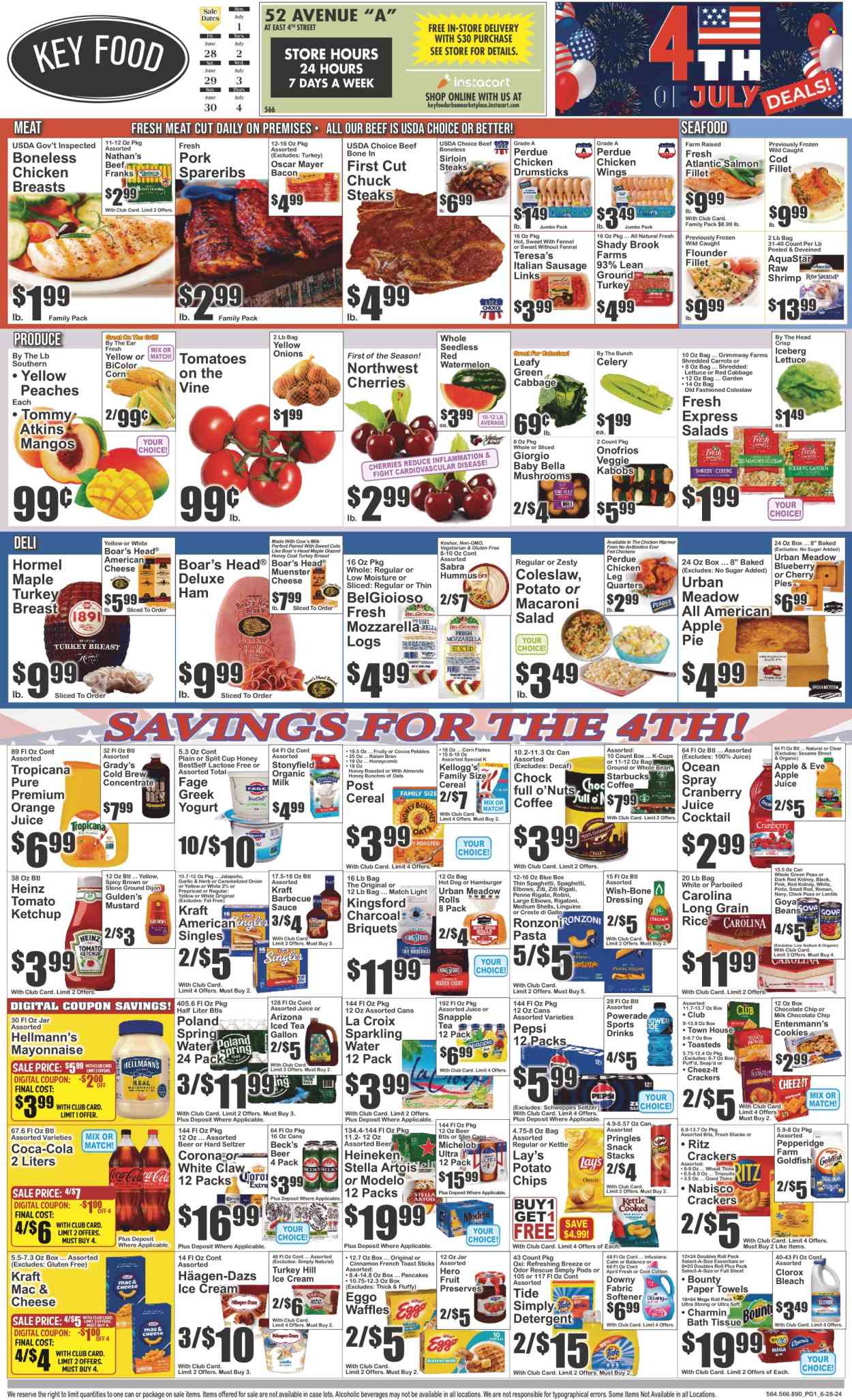 Key Food ad - 06/28/2024 - 07/04/2024. Page 1