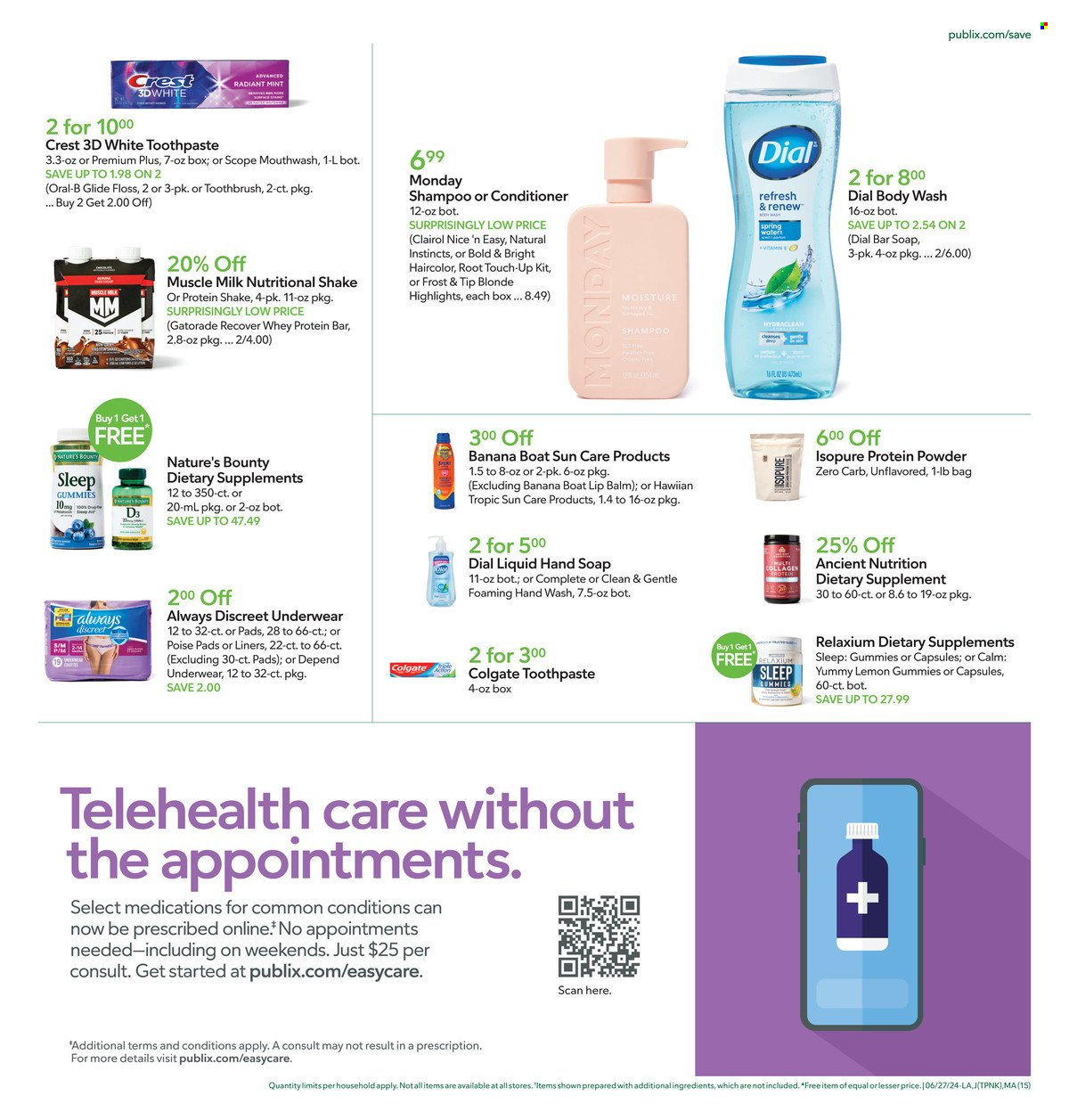 Publix ad - 06/27/2024 - 07/03/2024. Page 15
