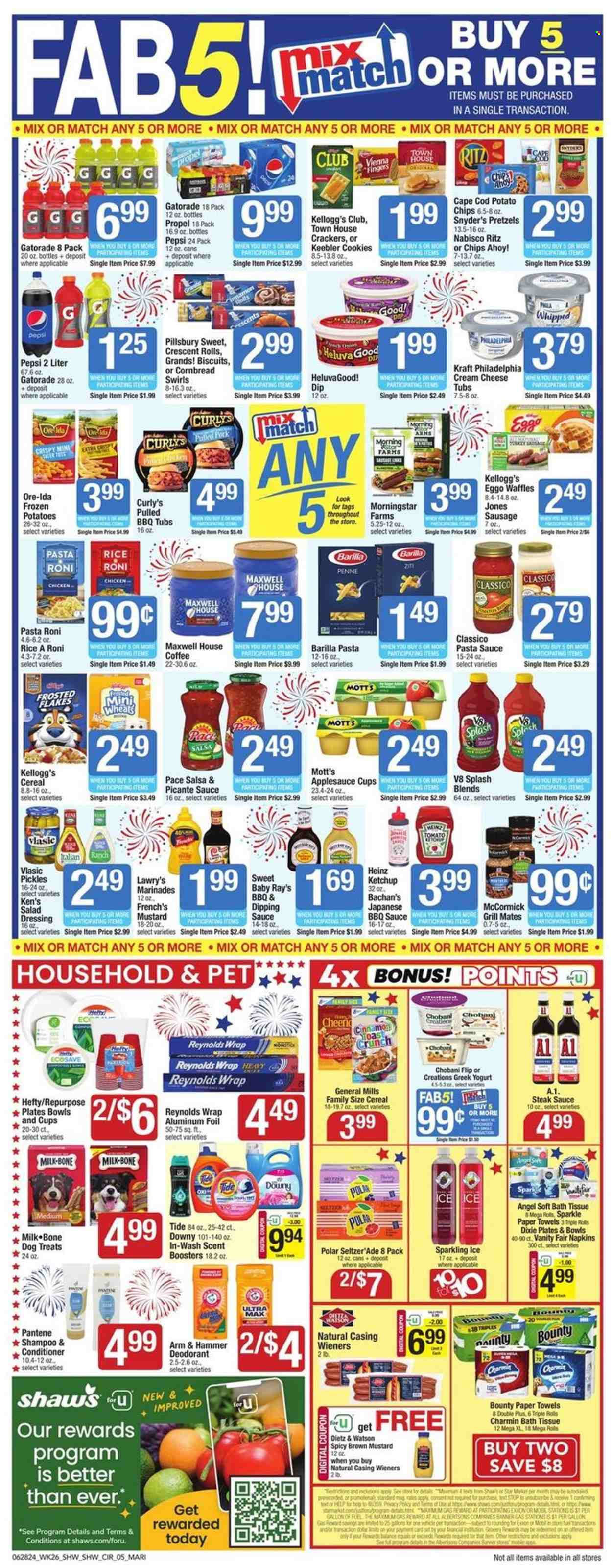 Shaw’s ad - 06/28/2024 - 07/04/2024. Page 5