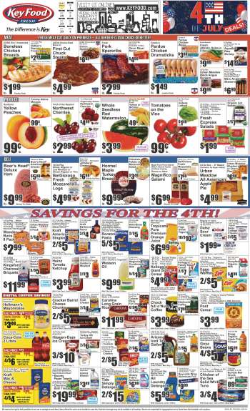 Key Food Flyer - 06/28/2024 - 07/04/2024.