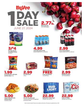 Hy-Vee Flyer - 06/27/2024 - 06/27/2024.