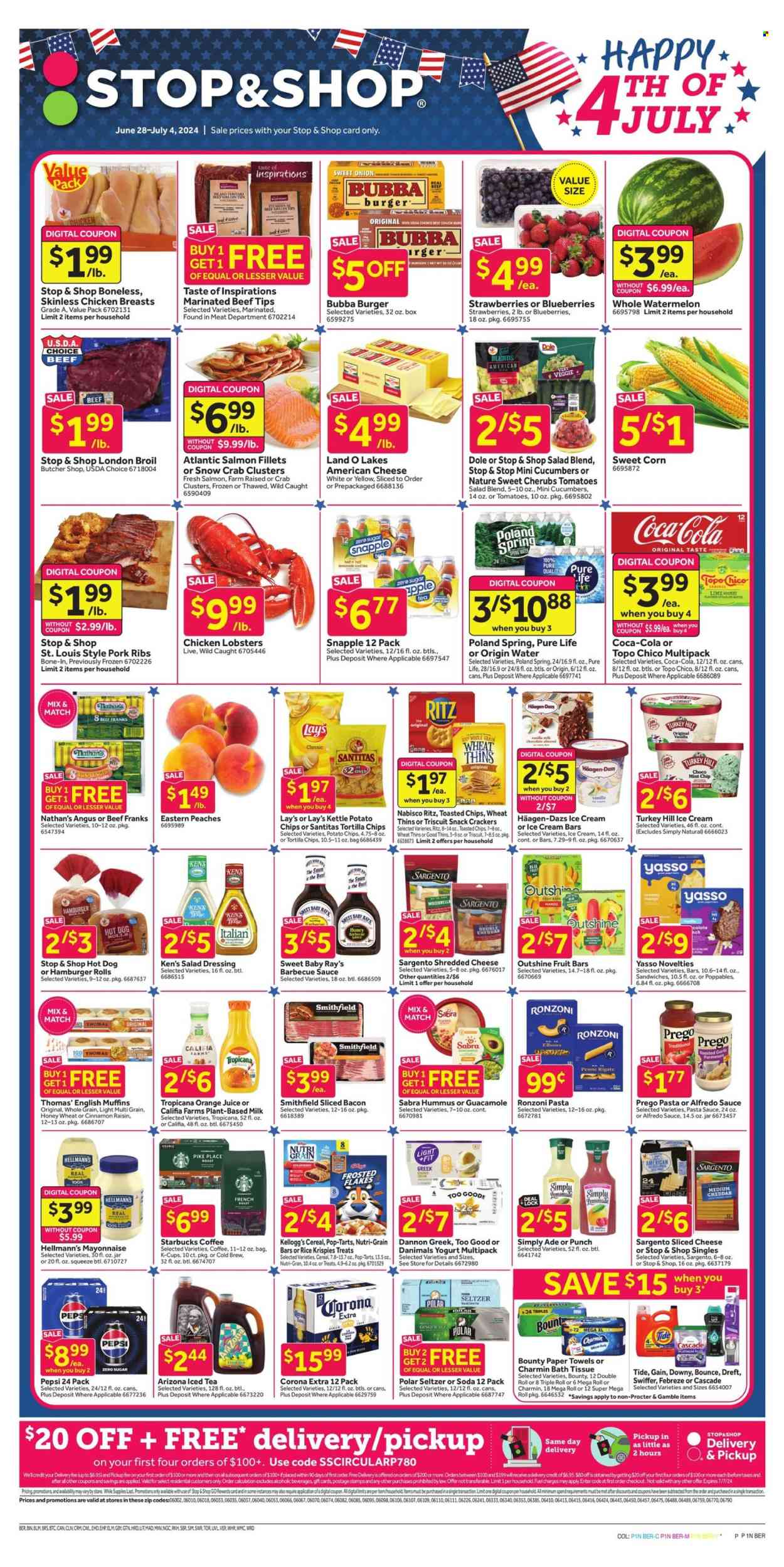 Stop & Shop ad - 06/28/2024 - 07/04/2024. Page 1